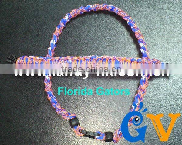Fashion Customized USA Team Titanium Sports Necklace Falcons