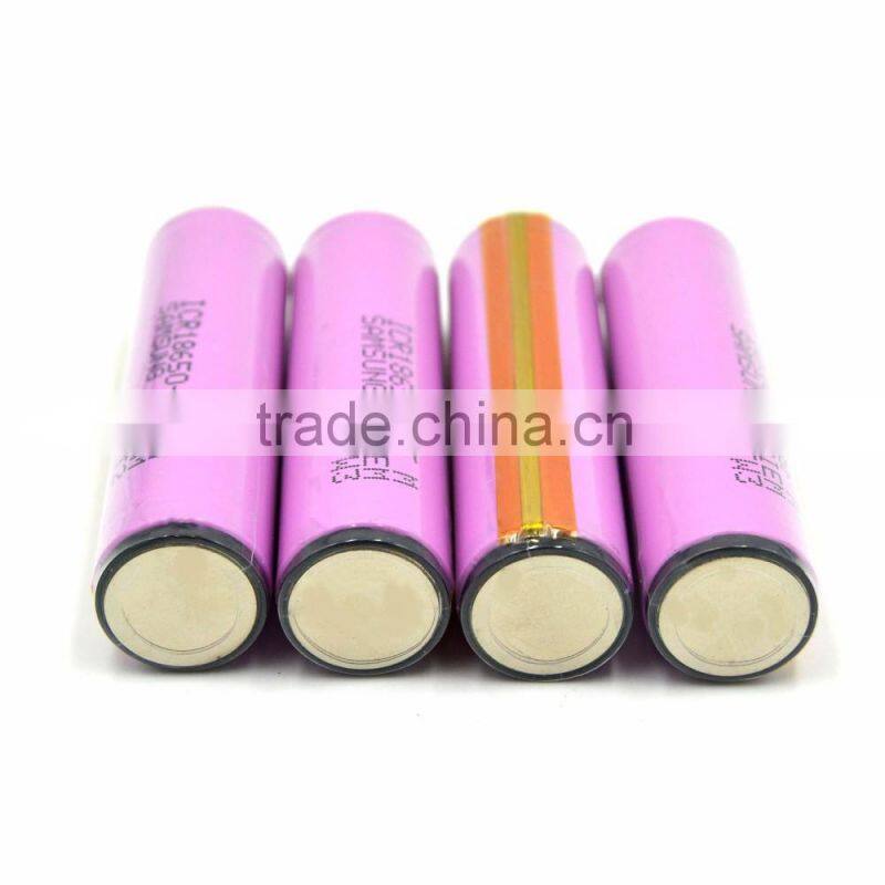 Best Price! Samsung ICR18650 26FM 2600mah 3.7V li-ion rechargeable battery with PCB and Button top usd for flashlight