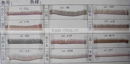 Hand-made colourful american girl doll eyelashes false eyelashes