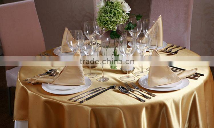 Linen Pro Dot High End White Table Cloth for 5 Star Restaurant and Hotel