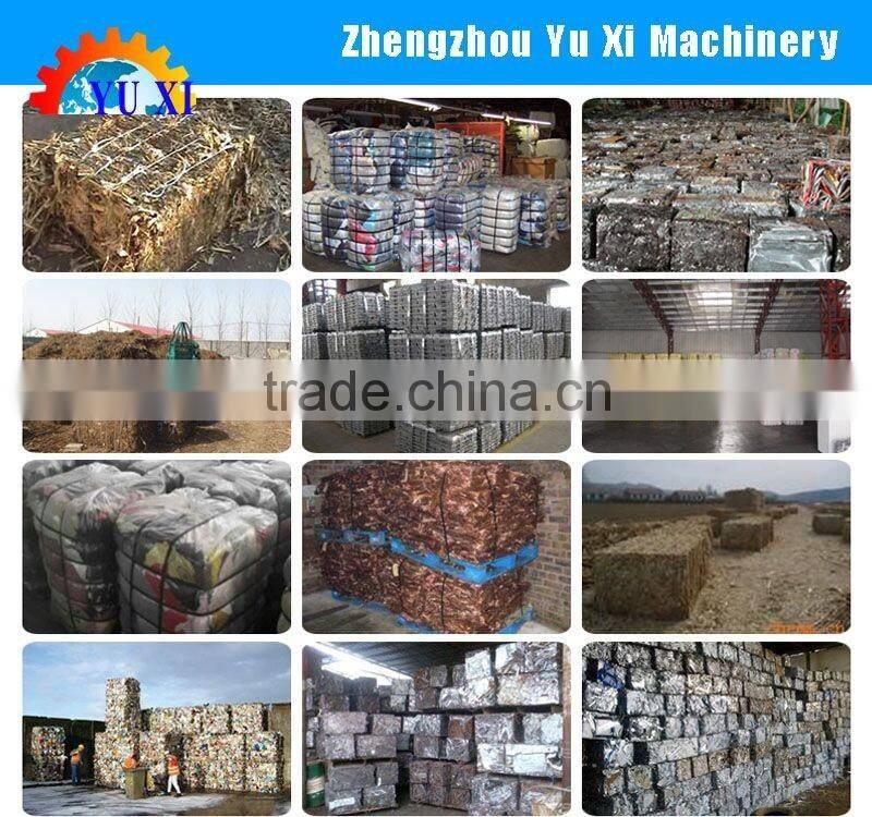 2016 professional design Waste Plastic Paper Carboard press balers/baling machine/bundling machine manufacturer