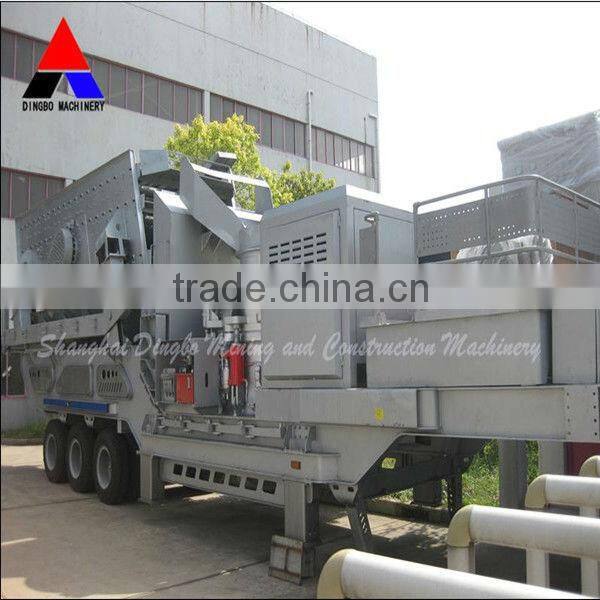 50th mobile crusher plant for Manganese mine
