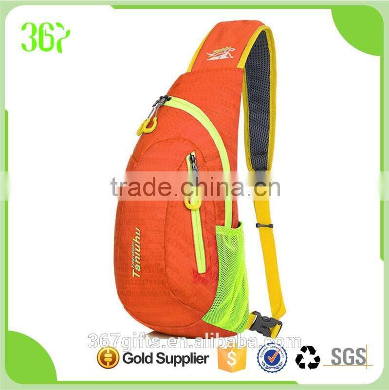 Fashion Chest Fanny Pack Unisex Durable Nylon Sports Waist Bag Chest Bag Pack