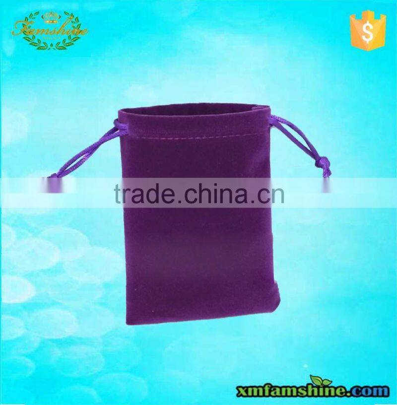 promotional velvet drawstring bags/velvet gift bag/velvet jewelry bag