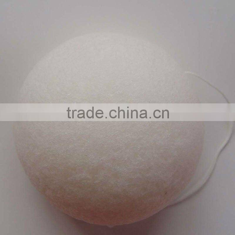 2012 most-popular heart shape nature konjac facial sponge , Konnyaku face puff
