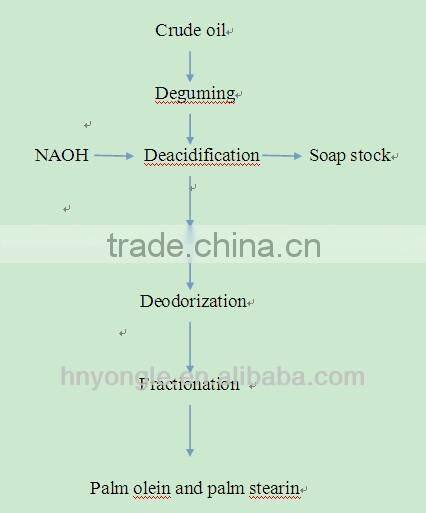 Lattest technology 1-2000TPD Edible palm oil fefined machine