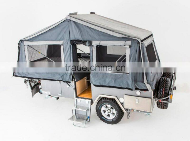 2016 front fold open camper trailer