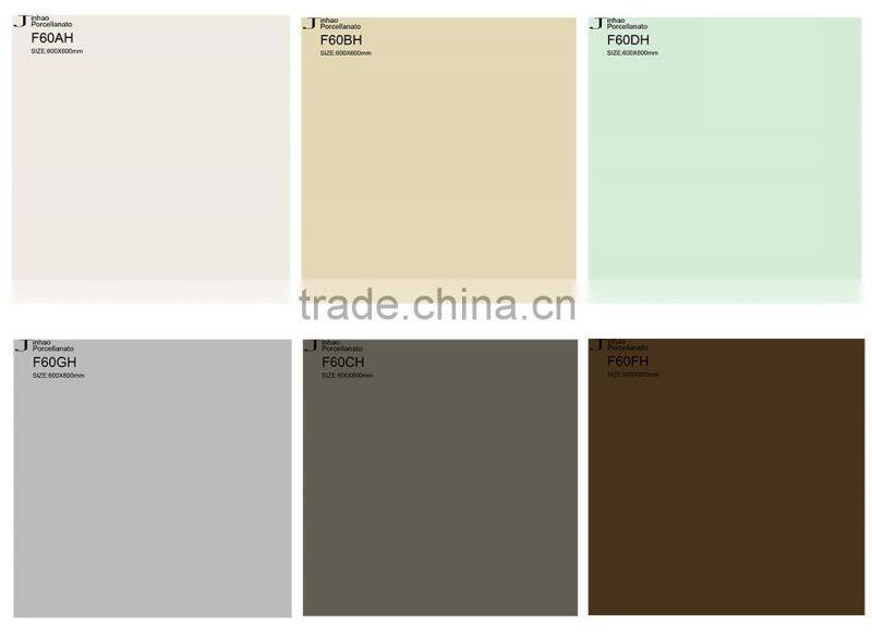 600*600mm rustic pure color ceramic tile spain