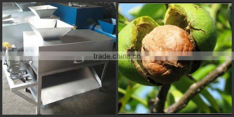 Commercial Green Walnut Peeling And Washing Machine/Walnut Peeling Machine For Green Walnut