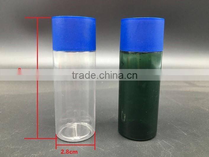 wholesale 30ml-40ml disposable hotel PVC bottle for shampoo shower gel conditioner body lotion/empty cosmetics bottle