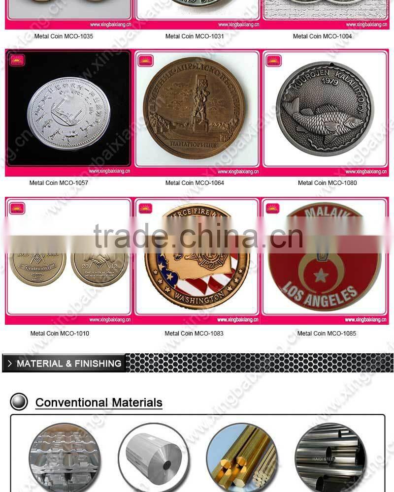custom metal souvenir 3d zinc alloy coin for marine corps