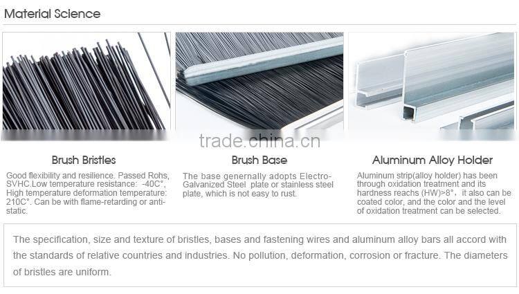 Rack Cabinet Enclosures 1U Letterbox Style Strip Brush Cable Entry