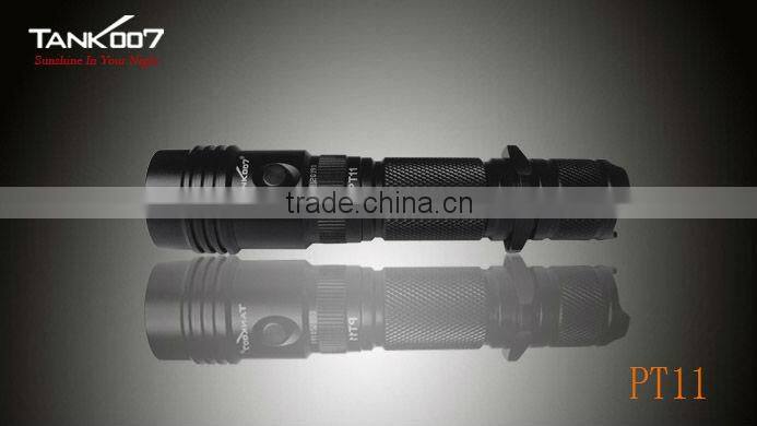 Tank007 PT11 High Quality Standard handheld rechargeable LED flashlights for long gun