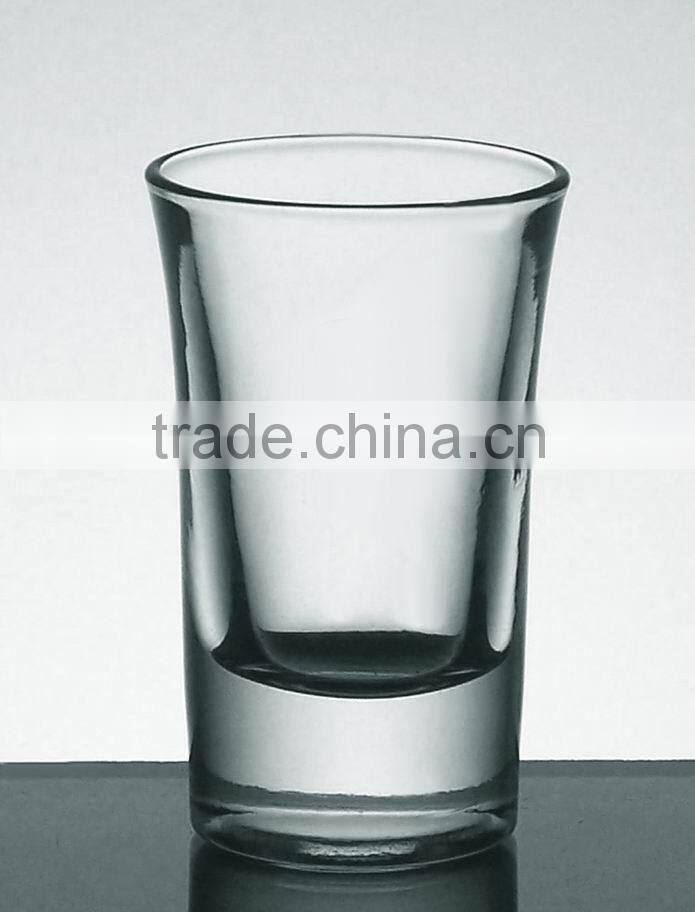 Heat Resistent Clear Shot Glass mini Glass Cup Double Wall