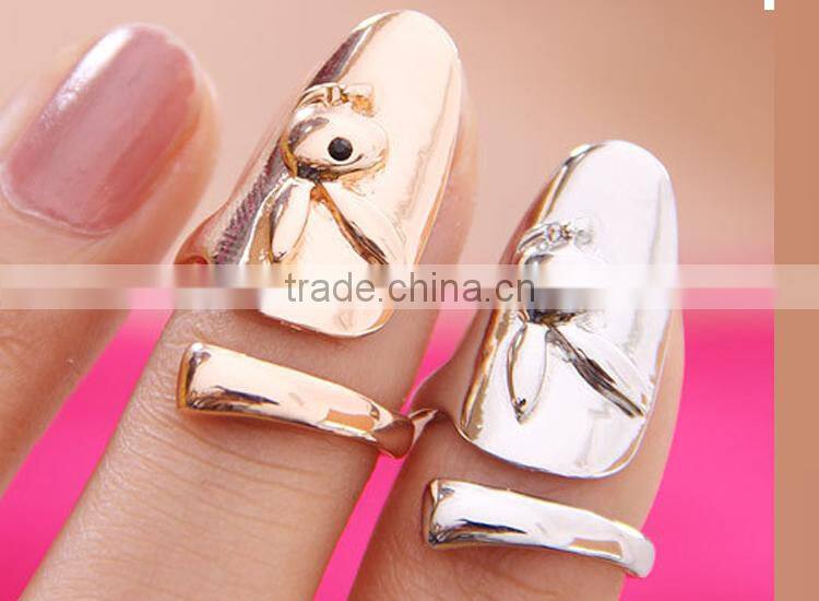 wonder 7pcs set gold filled settings models ring for women