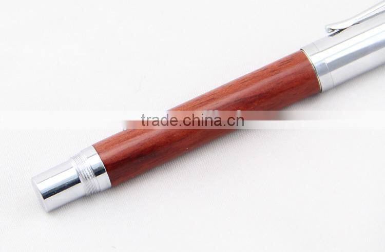 transparent liquidly ink wooden gel pen