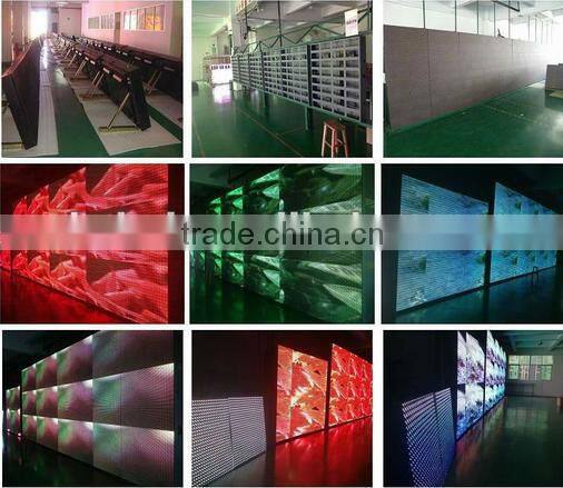 Portable aluminum cabin led display outdoor rental P8mm full color
