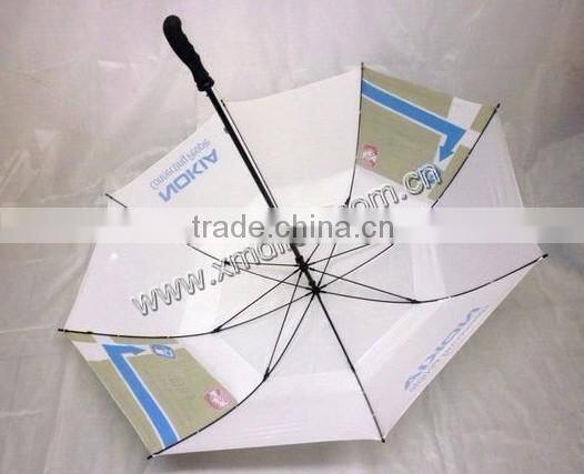 30 inch manual nylon 68-inch over size golf double layer umbrella