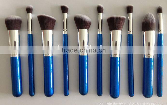 White Professional Make Up Brushes Set With Flower Bag Case