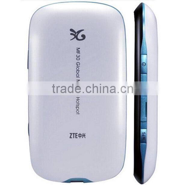 Unlocked ZTE MF30 3G GSM Hotspot WiFi Mobile Broadband Router
