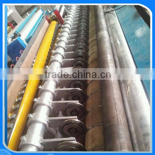 Small Bobbin Toilet Paper Roll Manufacturing Machine , Toilet Paper Rewinding and Slitting Machine