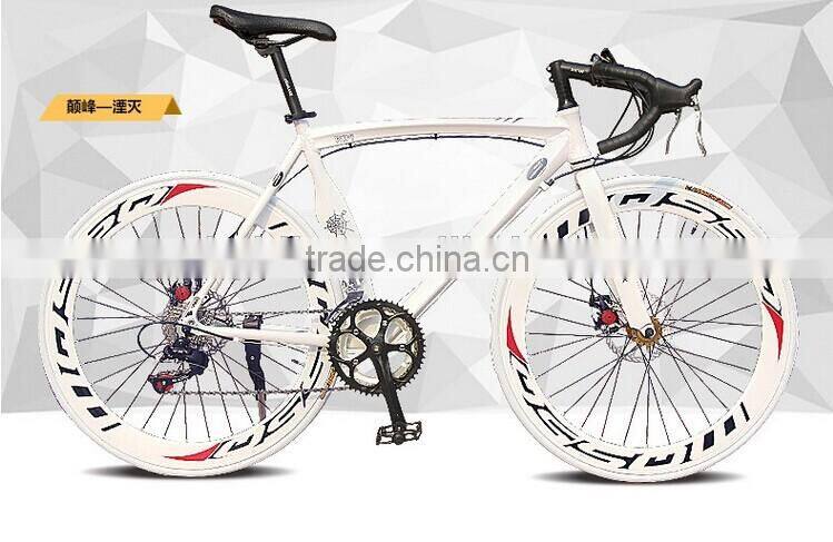 Super light high quality 14 speed 700C aluminum alloy road bike cheap racing bike