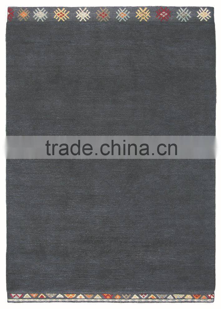 Pure color hand tufted rug for apartment, house decoration, balcony