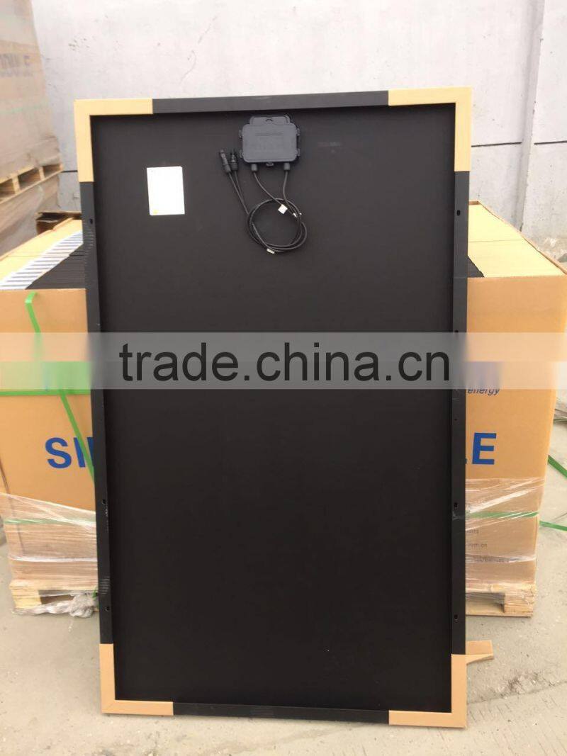 Top Quality and outlook Jetion full back solar panel for Tile Roof Solar Mounting System