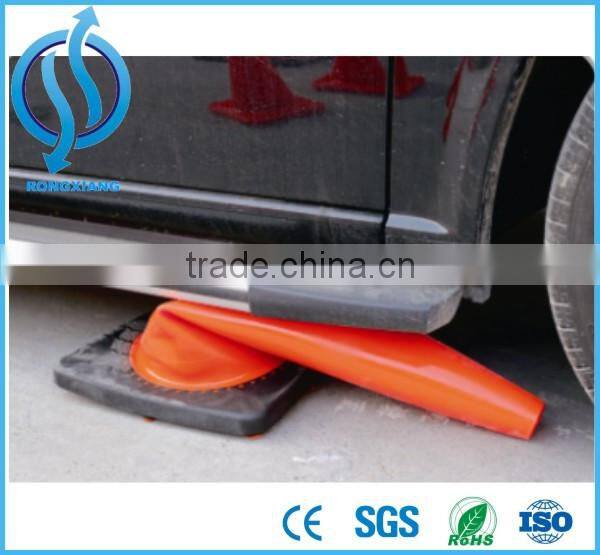 90cm high New Zealand orange pvc traffic cone