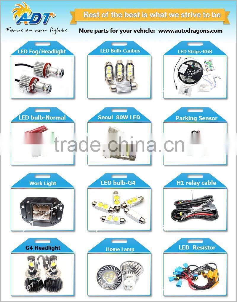 2015 Hot sell DC 12-24V H7 CR 80W led light lamp