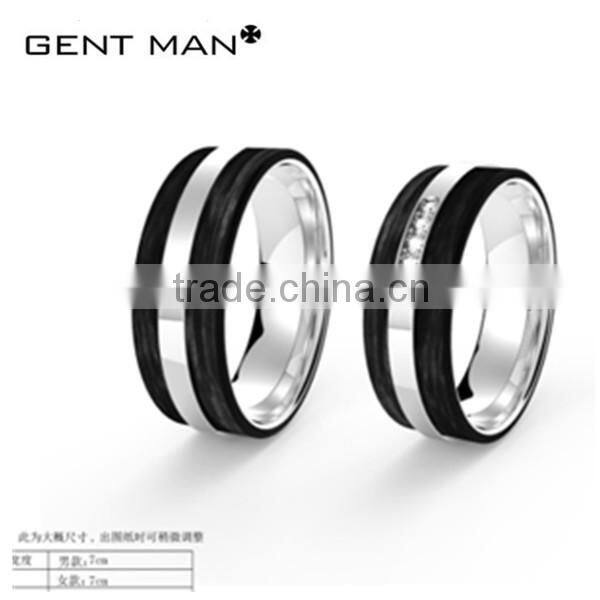 Alibaba website new fashion cool man jewelry unique simple style wedding ring