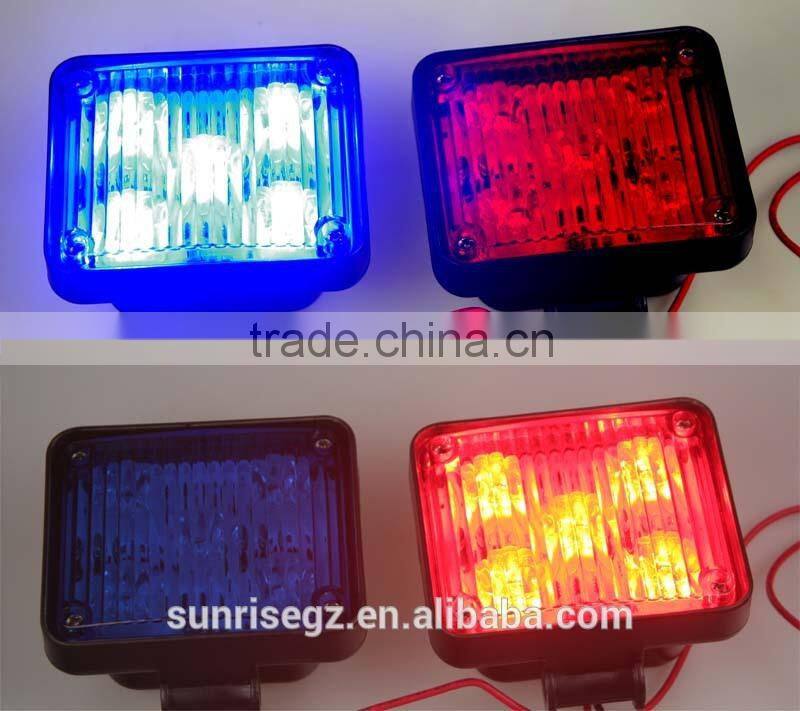 LED Ambulance Emergency Strobe Light /LED Security Emergency Flash Strobe light /Dash light /Grille light (SR-AE-025-5W-RED)