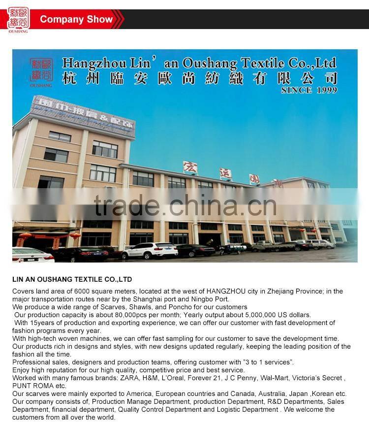 A103 2016 New style fashion ladies jacquard scarf