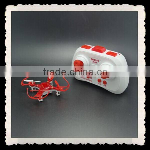 Hot selling ! Good quality Mini 2.4g 4ch 6 Axis battery operated indoor rc plane