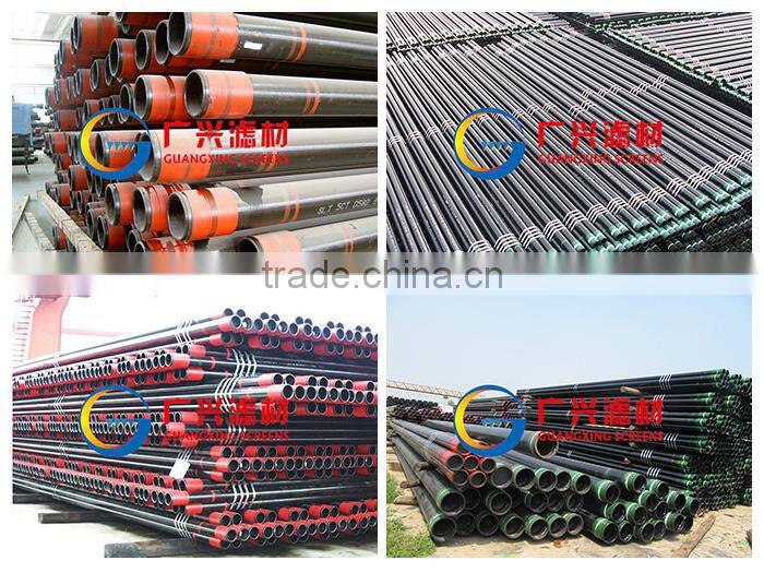 API 5CT J55 vsding pipe and 5B thread end
