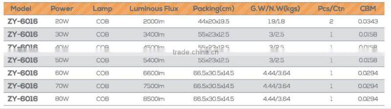 ZY-6016-20W LED outdoor aluminum street light 5year warranty