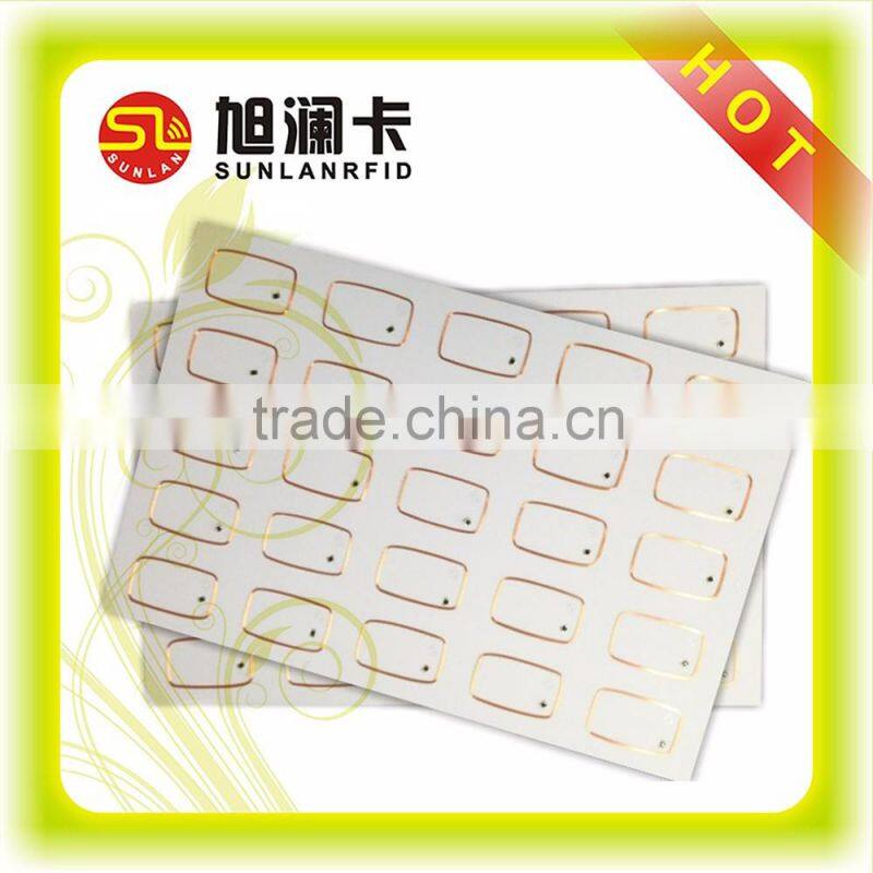 Low Cost Blank Rewritable Standard Size RFID Card Reader Security Turn Stile Gate