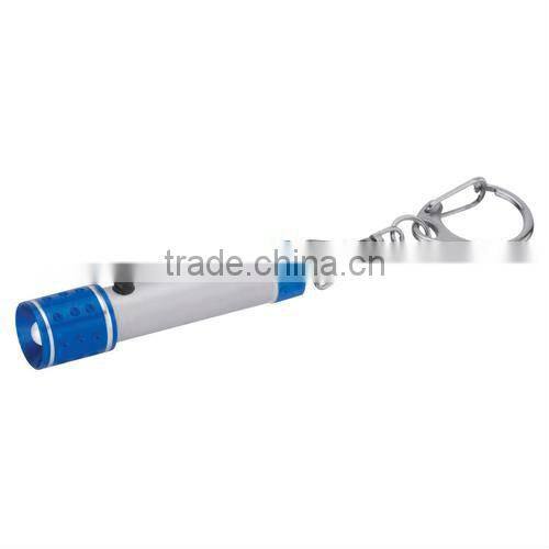 Mini placid flashlight with key-ring