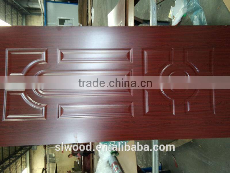 MDF/HDF material melamine door skin
