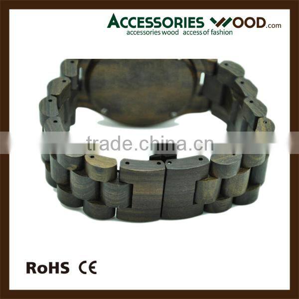 wooden watch custom logo colorful watch unisex