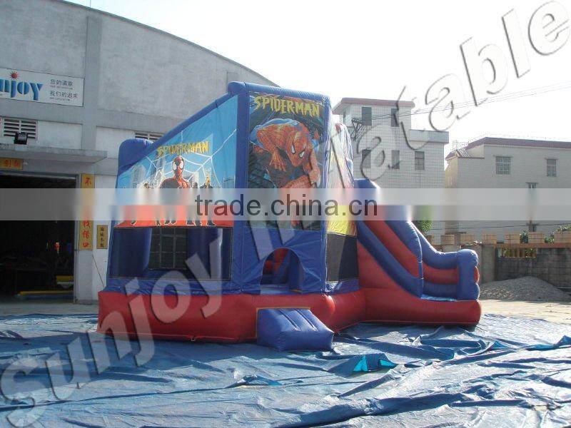 2016 Sunjoy gaint advertising inflatable spider man cartoon