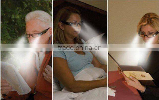Light reading glasseswith case, LED Reading Glasses Fashion LED Light Reading Glasses LED Light up Read