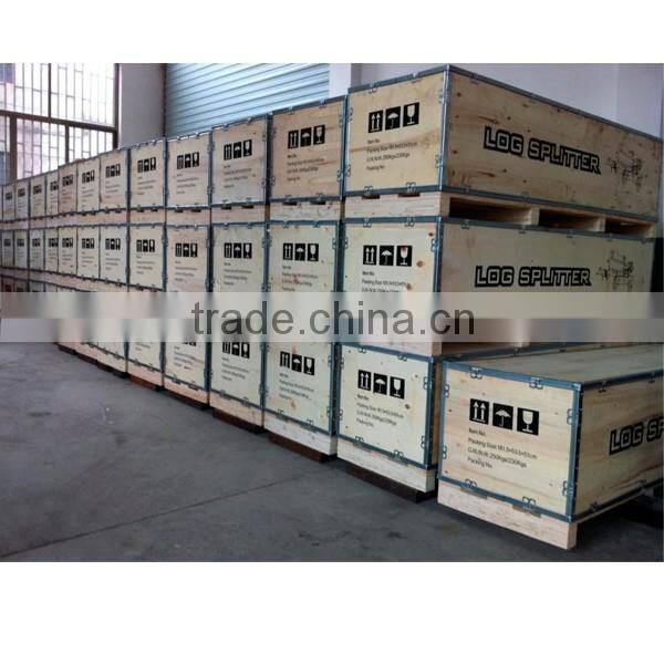 34T horizontal machanical log splitter with CE