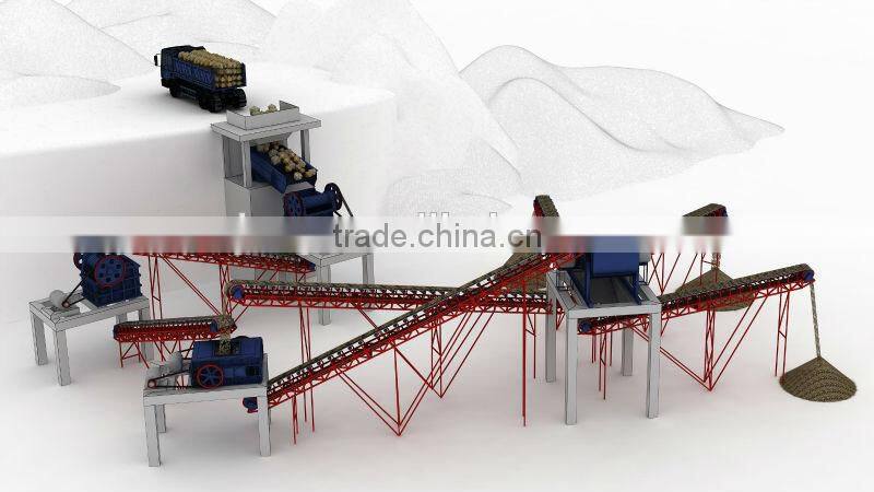 rock machine crusher production line/ roll crusher machine manufacturer