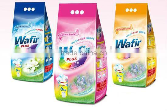 Detergent powder bag for washing powder packaging