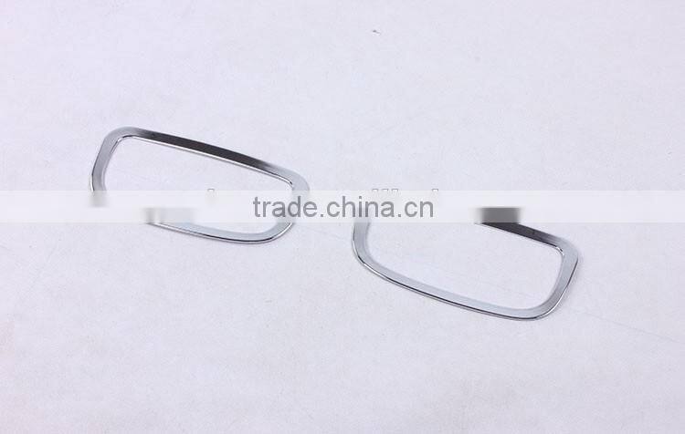 ABS Chrome Rear Fog Light Lamp Cover Trim 2 Pcs For Sorento Car 2013 Accessories