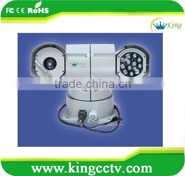 IR Onvif 2.2 car surveillance DC12V 2M PTZ camera
