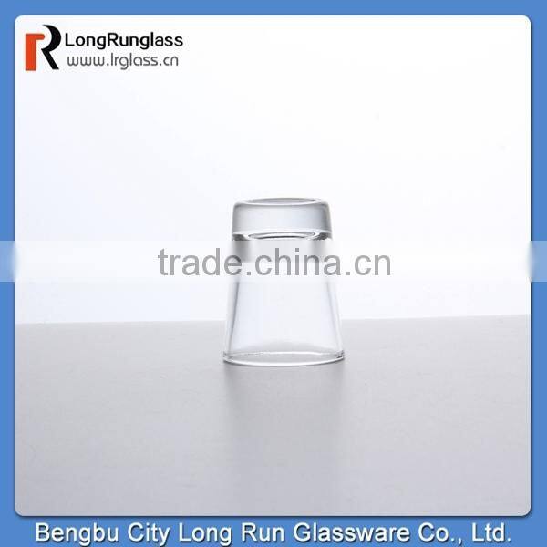 LongRun china anhui tableware mini whisky glass with heavy base