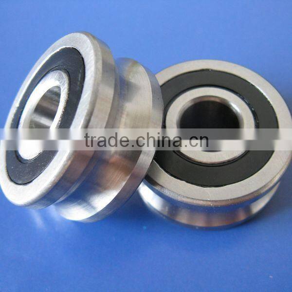 R50/5-4 2RS Bearings 4 mm DW x 5 mm ID U Groove Track Roller Bearing