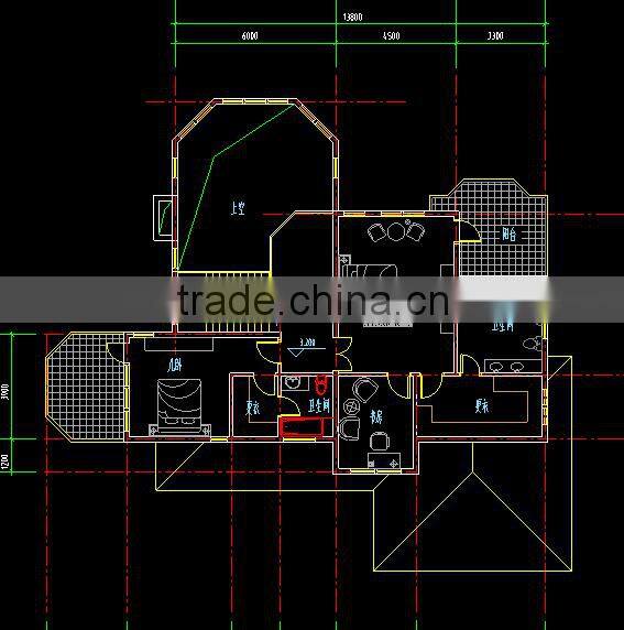 china prfab villa for sale in cheap price